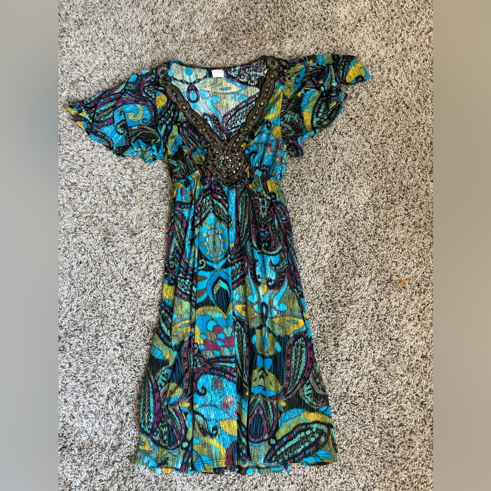 Small cute design dress, size small
